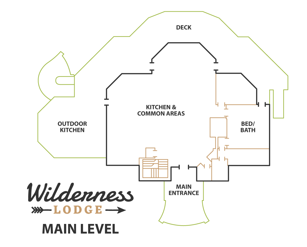 Wilderness Lodge Main Level